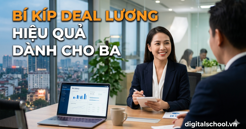 Bí kíp deal lương hiệu quả dành cho BA