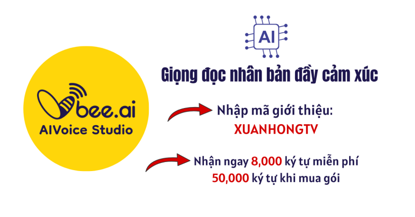 AI Voice chuyển văn bản thành giọng nói