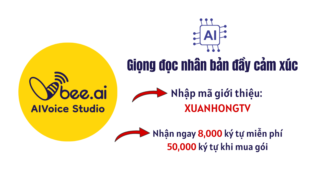 AI Voice chuyển văn bản thành giọng nói