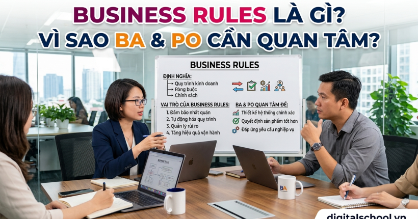 Business Rules là gì, vai trò của Business Rules đối với BA, PO