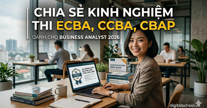Kinh nghiệm luyện thi chứng chỉ ECBA, CCBA, CBAP